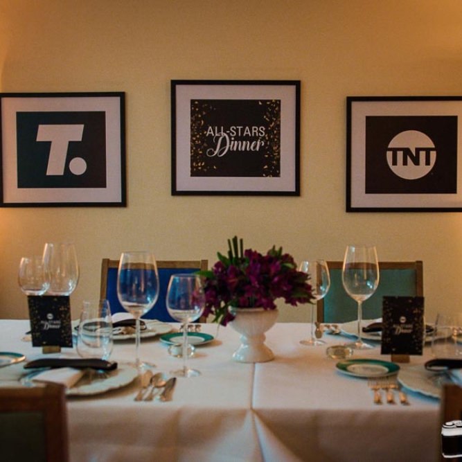 Jantar para os principais CEOs parceiros da Turner
