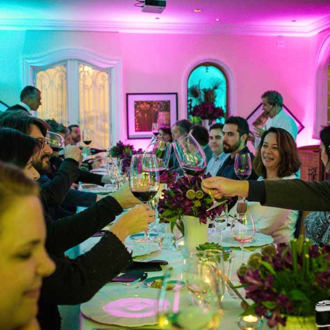 Jantar para os principais CEOs parceiros da Turner