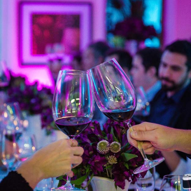 Jantar para os principais CEOs parceiros da Turner