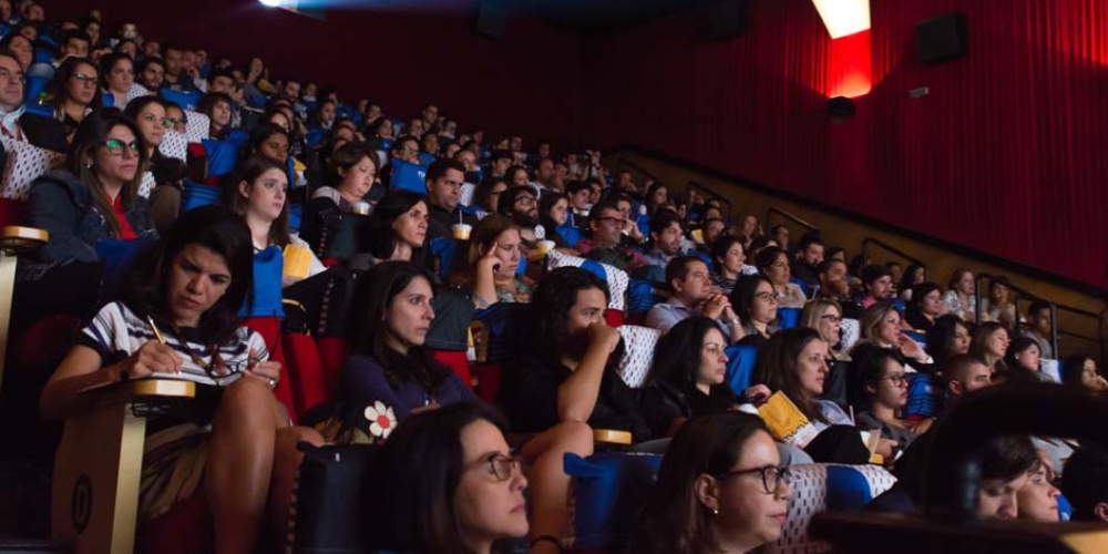 Evento para divulgação de resultados e metas da cia para funcionários em São Paulo