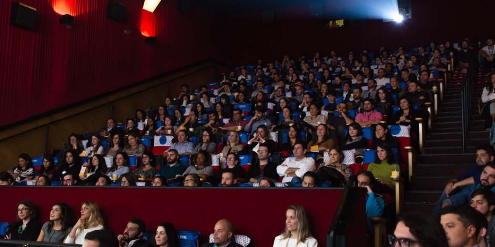 Evento para divulgação de resultados e metas da cia para funcionários em São Paulo