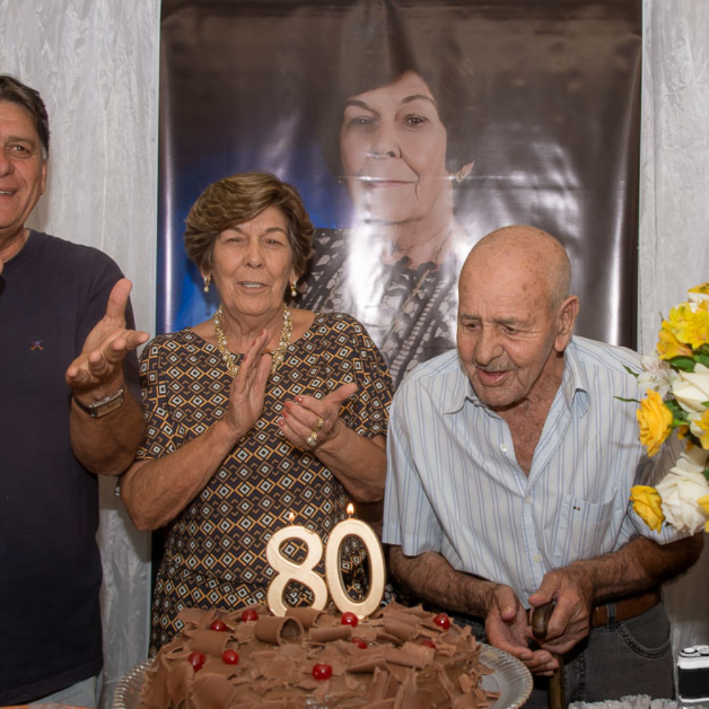 Aniversario Maria Eunice 80 anos