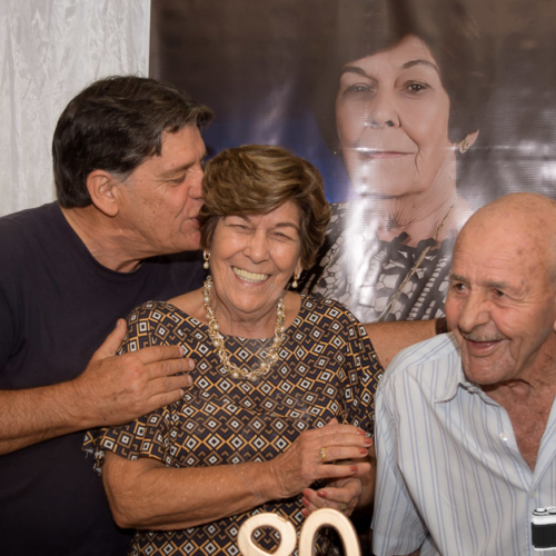Aniversario Maria Eunice 80 anos