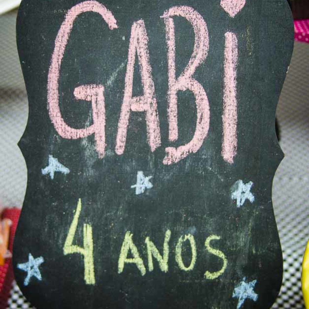 Aniversário Infantil Gabi 4 anos