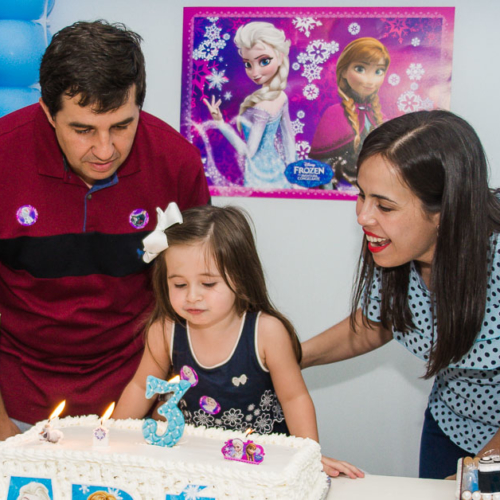 Aniversario Marina 3 anos