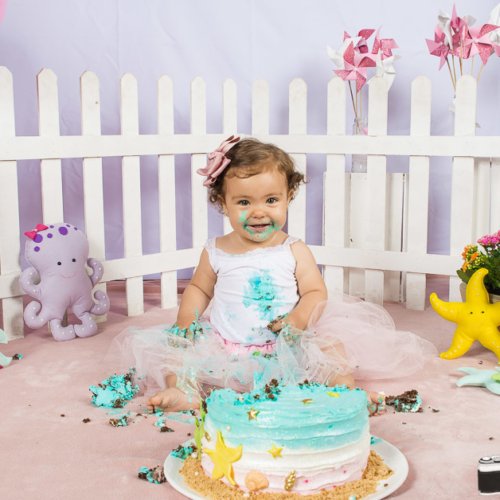 Ensaio Infantil Smash The Cake Sarah