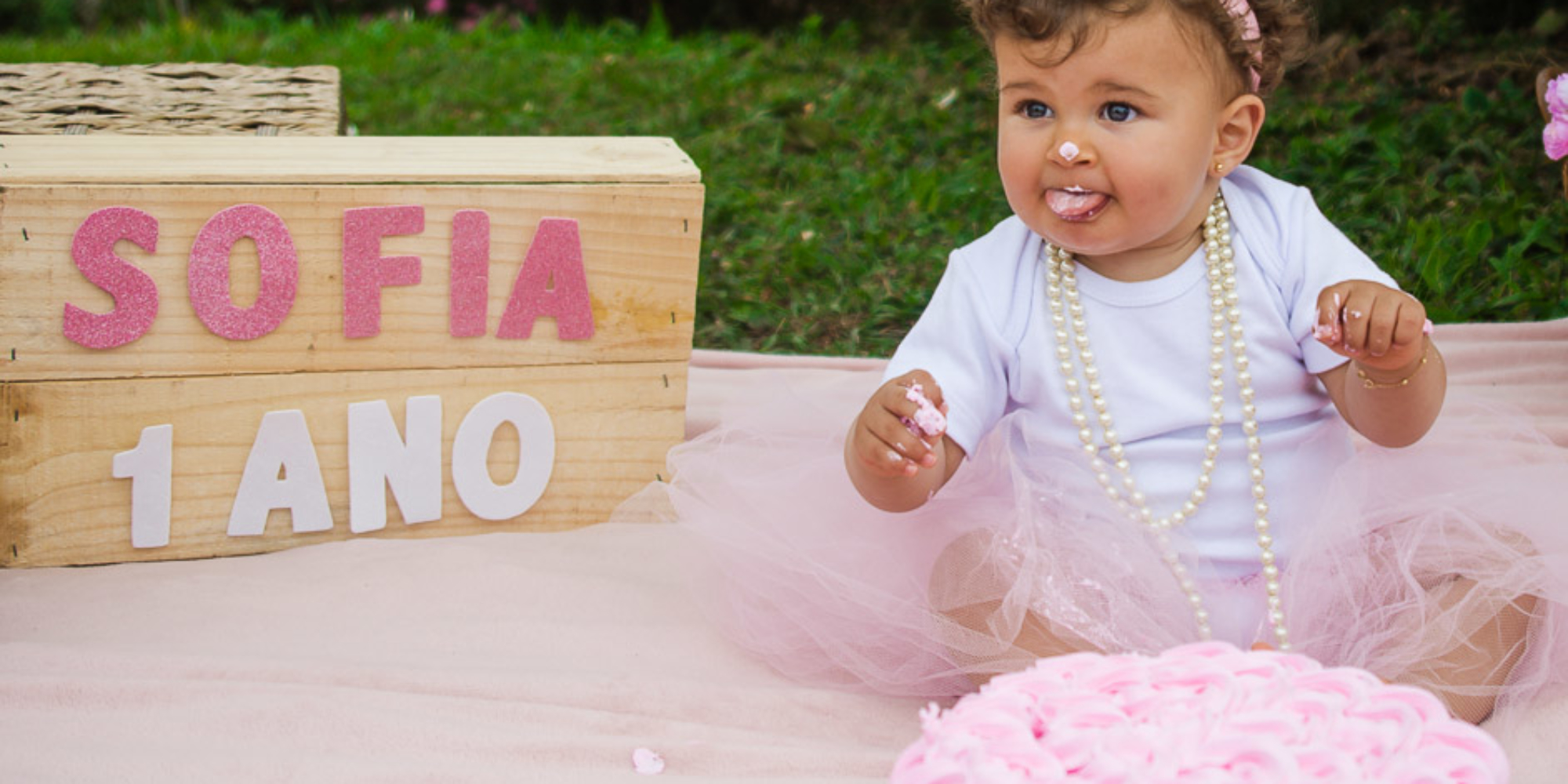 Ensaio Infantil Smash The Cake Sofia