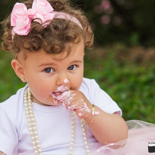 Ensaio Infantil Smash The Cake Sofia