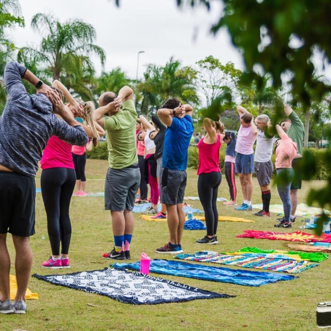 Evento Corporativo Aula de Pilates e Crossfit no Parque Villa Lobos