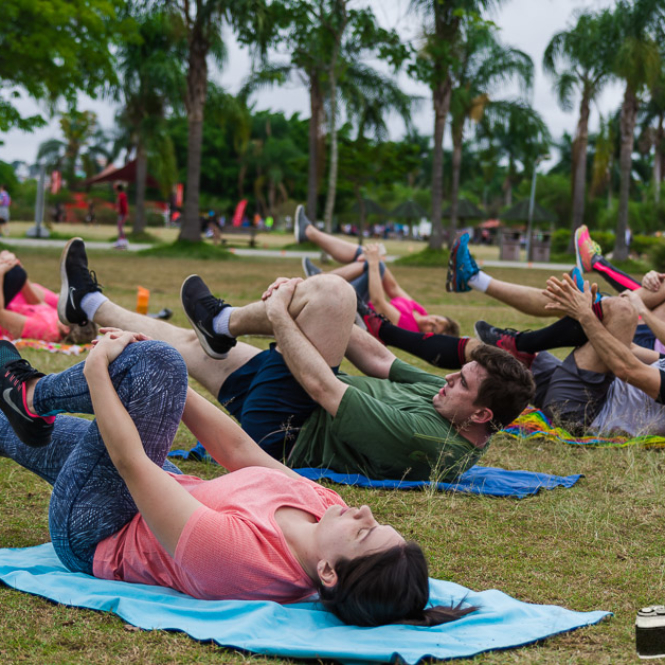 Evento Corporativo Aula de Pilates e Crossfit no Parque Villa Lobos