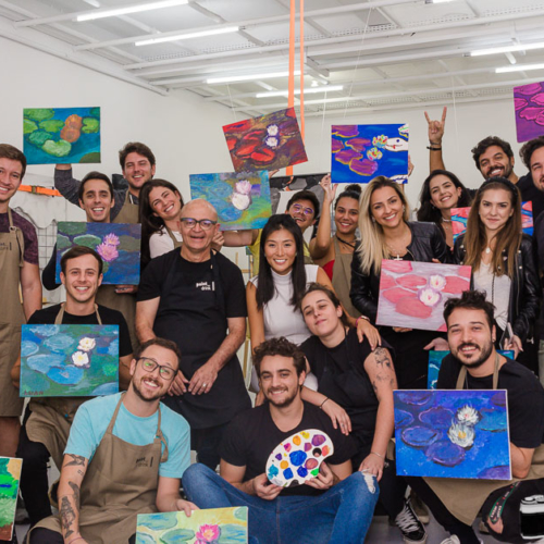 Evento Corporativo Paint And Drink