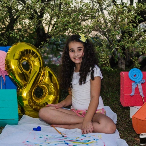 Ensaio Infantil Eloá 8 anos